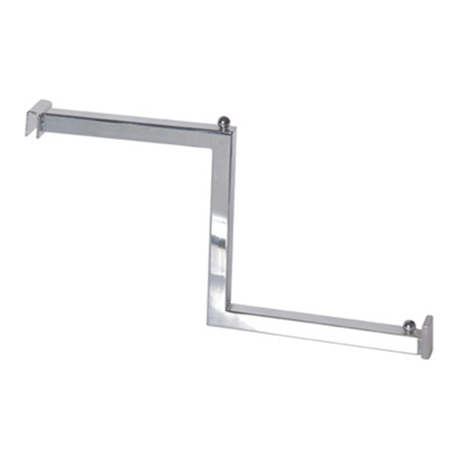 Chrome-metal-slatwall-hook